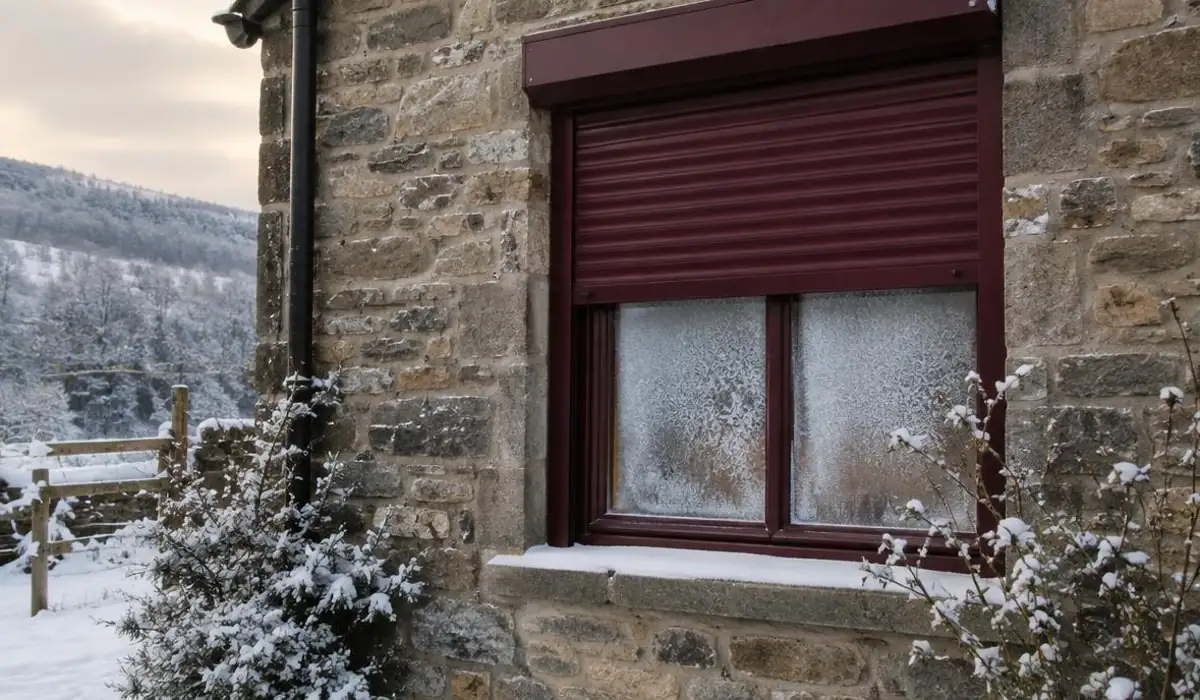 Volet roulant par grand froid en Ardenne : les pannes typiques de l'hiver